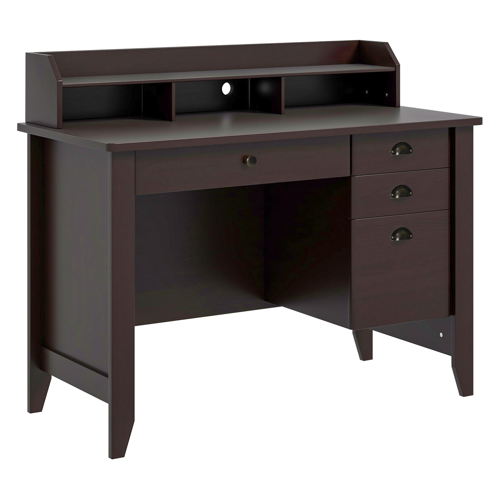 PC Laptop Writing Computer Desk -Brown - Image 2