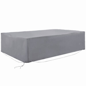Patio Furniture Covers, Waterproof, Windproof and Anti-UV 300D Oxford Fabric Large Outdoor Furniture Cover for Outdoor Sectional Sofa Set, 97" x 65" x 26", Grey