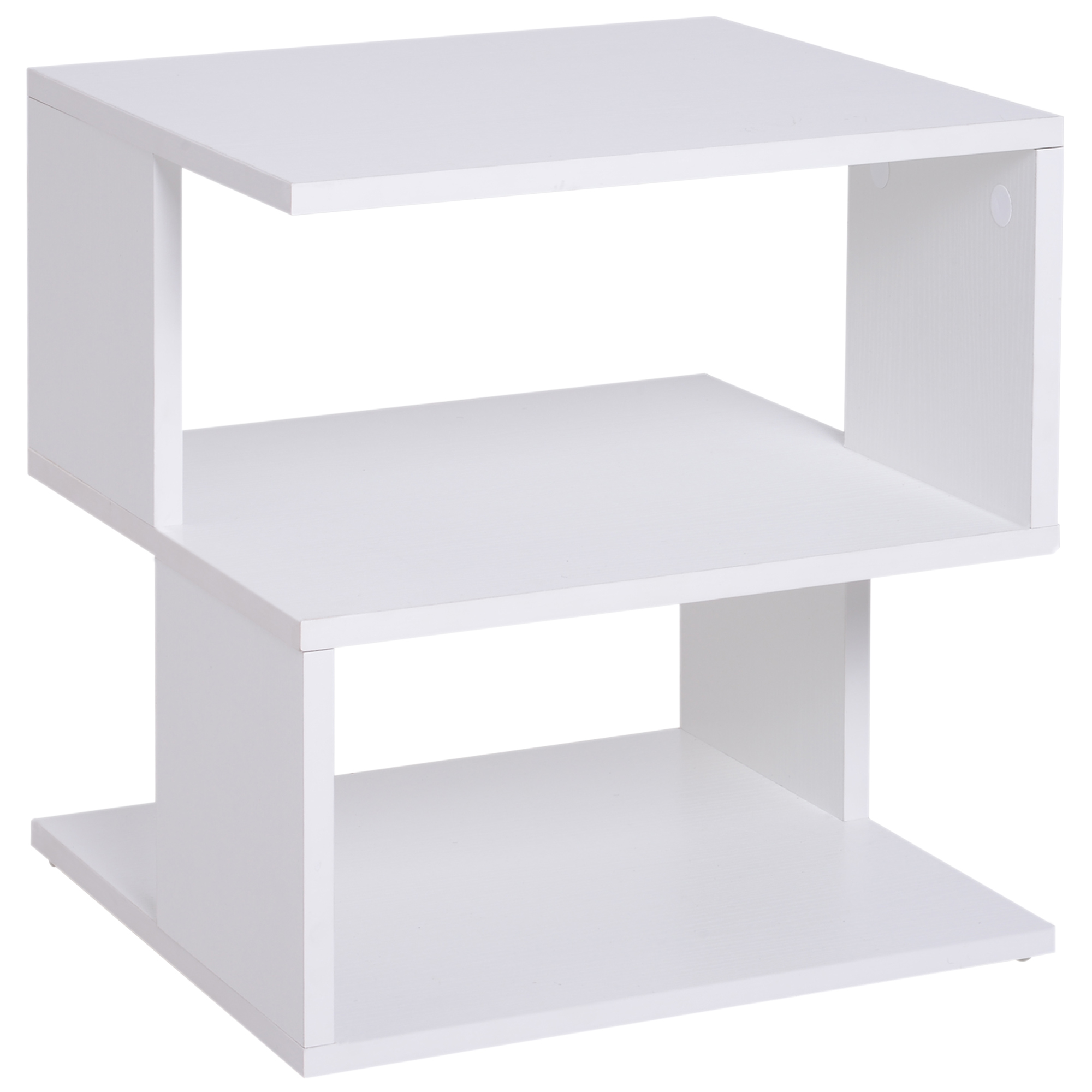Light Nightstand - Slim Bedside Stand for Small Spaces