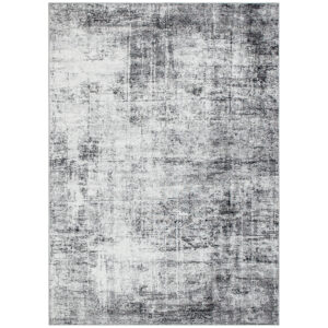 Area Rug for Living Room 6x9, Modern Abstract Machine Washable Rug, Non-Slip Carpet for Bedroom, Dining Room, Grey