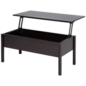 39" Modern Lift Top Coffee Table with Hidden Storage Compartment, Center Table for Living Room, Coffee