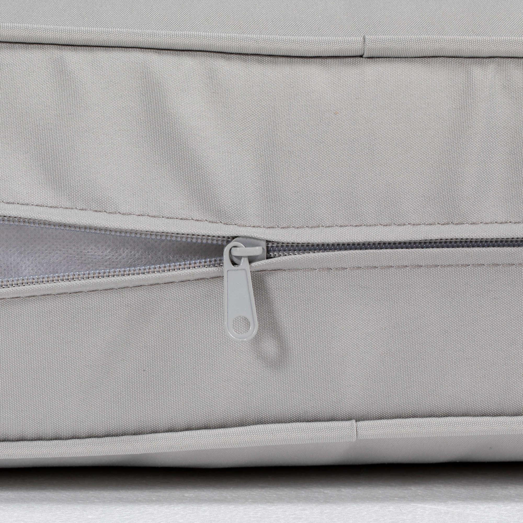 Patio Chair Cushions, Thick Deep Seat Outdoor Seat Cushion with Back Cushion, Light Grey - Image 5
